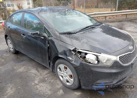 2014 Kia Forte Lx from USA, damaged, VIN KNAFK4A60E5160708